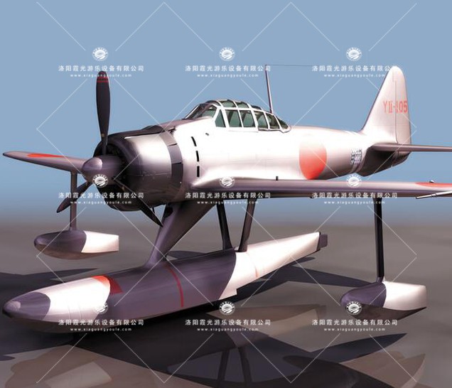 绍兴3D模型飞机_